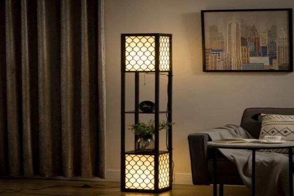 Best Rooms For Shelf Floor Lamps
