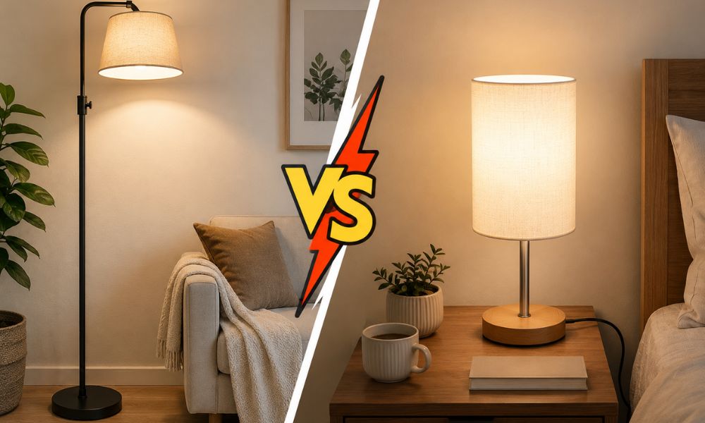 Floor Lamp Vs Table Lamp