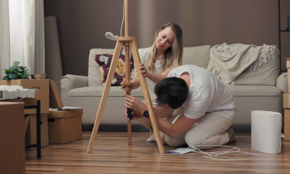 How To Install A Floor Lamp Base Weight