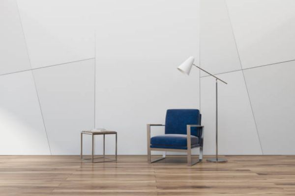 How To Style A Navy Leather Floor Lamp