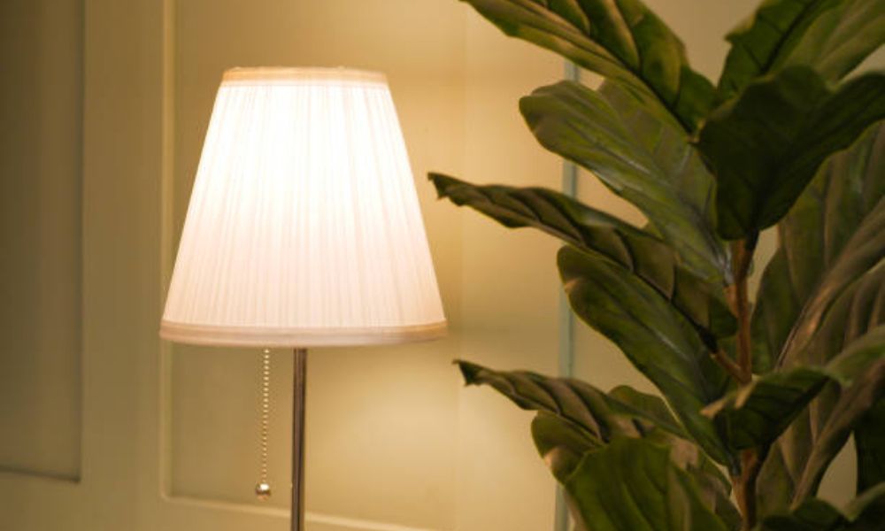 Mid Century Modern Teak Floor Lamp