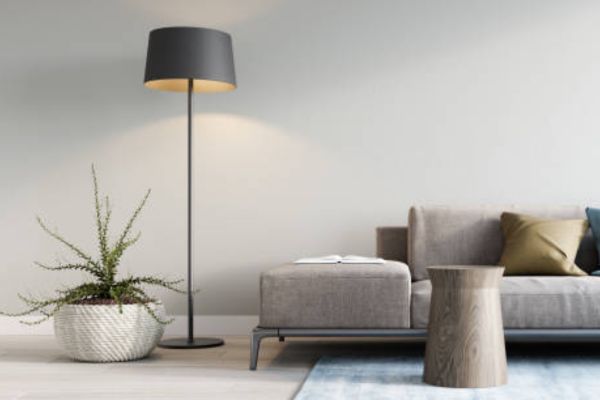 Testing The Repaired Floor Lamp