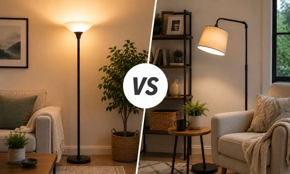 Torchiere Vs Floor Lamp 