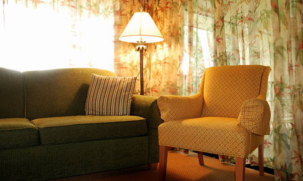 Vintage Floor Lamps With Marble Base