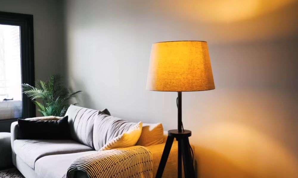 where to place floor lamps in living room